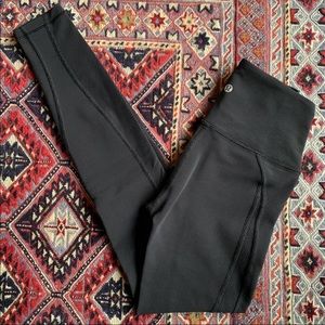 Lululemon Wunder Under Rib 28” Legging Black Size 2 NWOT